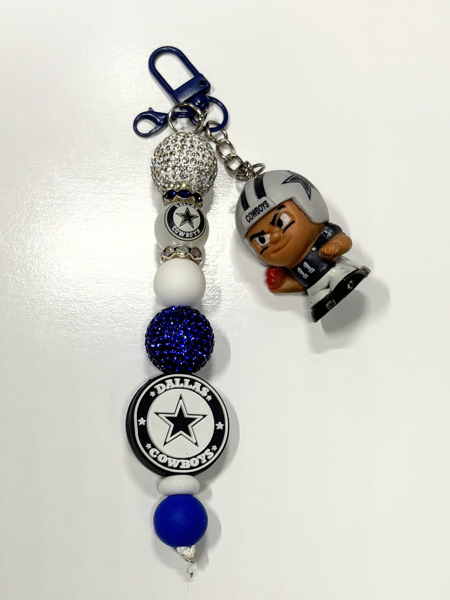 #24 DC Football Keychain