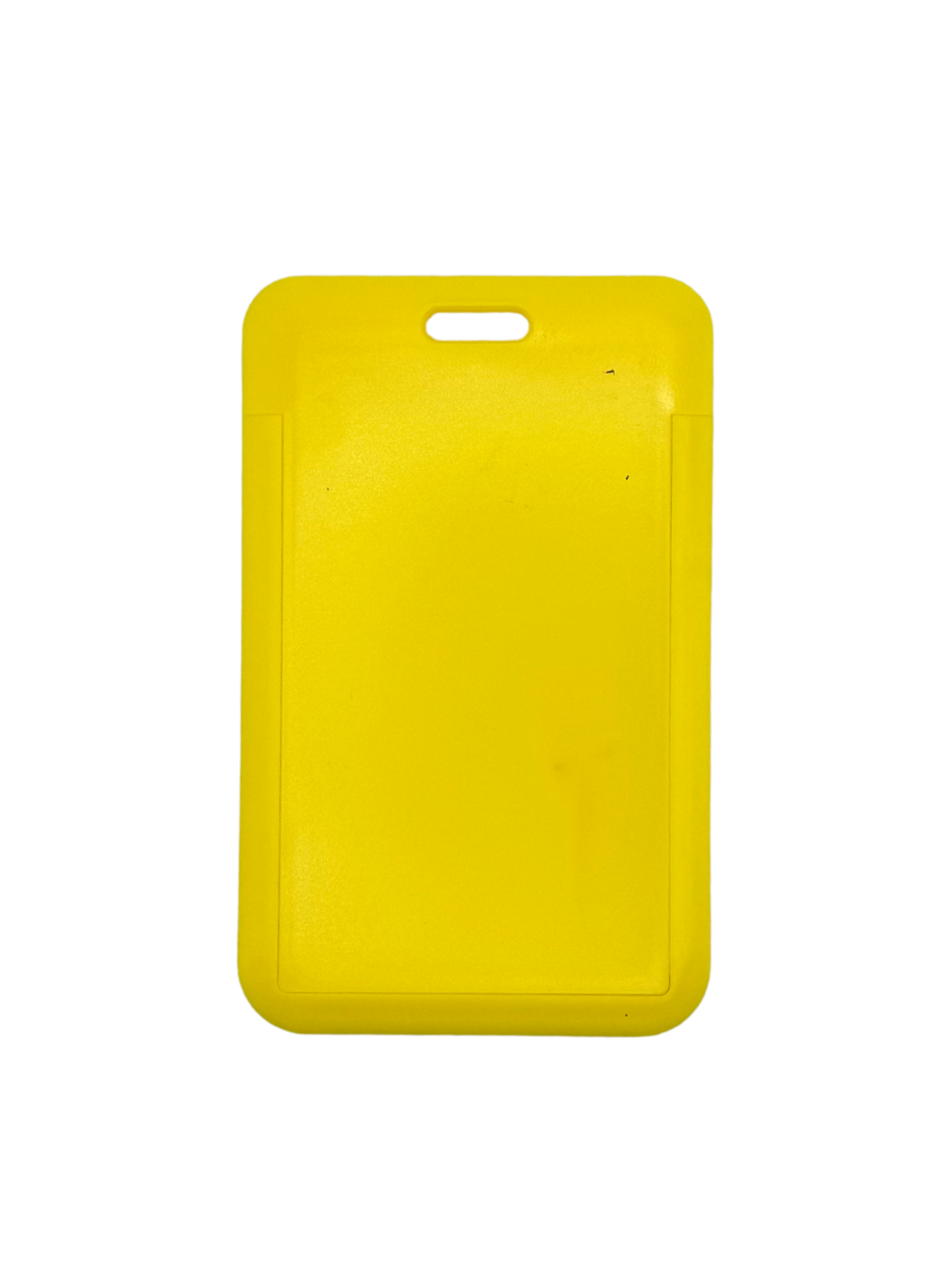 Yellow ID Holder