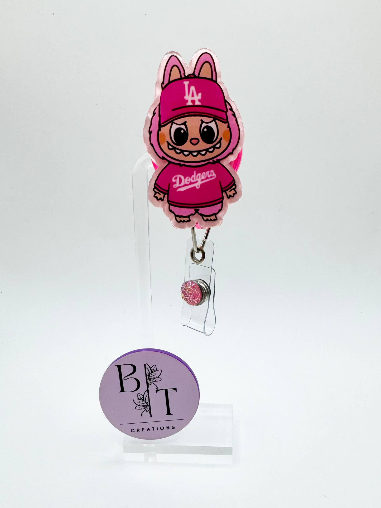 LA Bubu Badge Reel W/ Velcro
