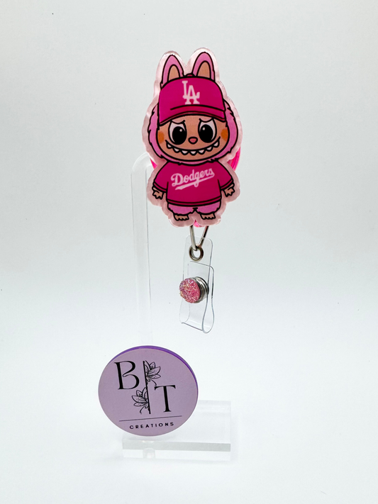 LA Bubu Badge Reel W/ Velcro