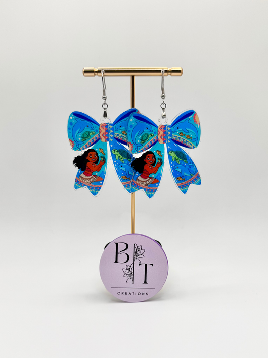 Princess Bow Earrings