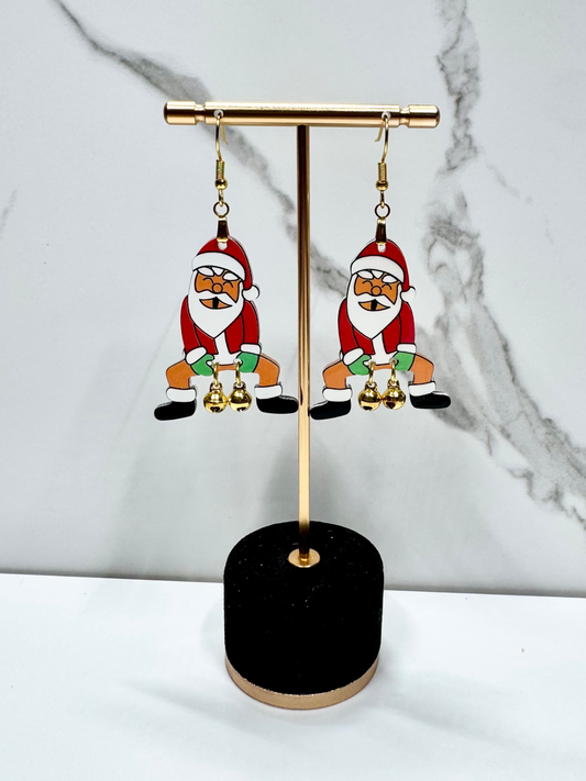 Santa Earrings