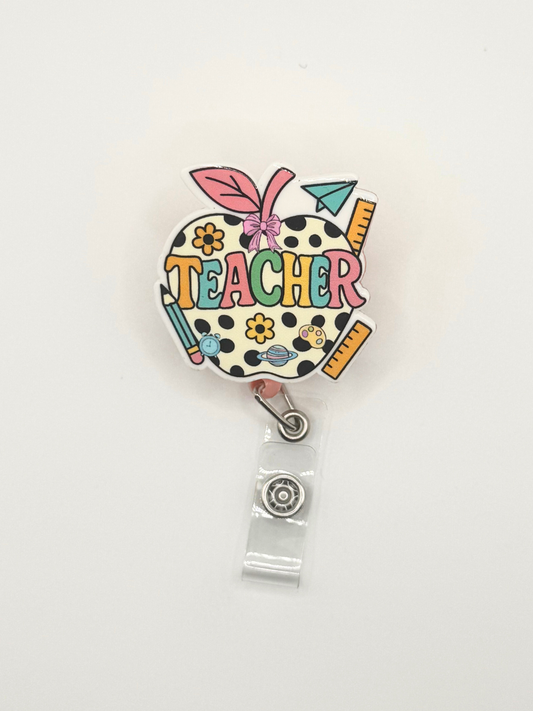 Teacher Badge Reel