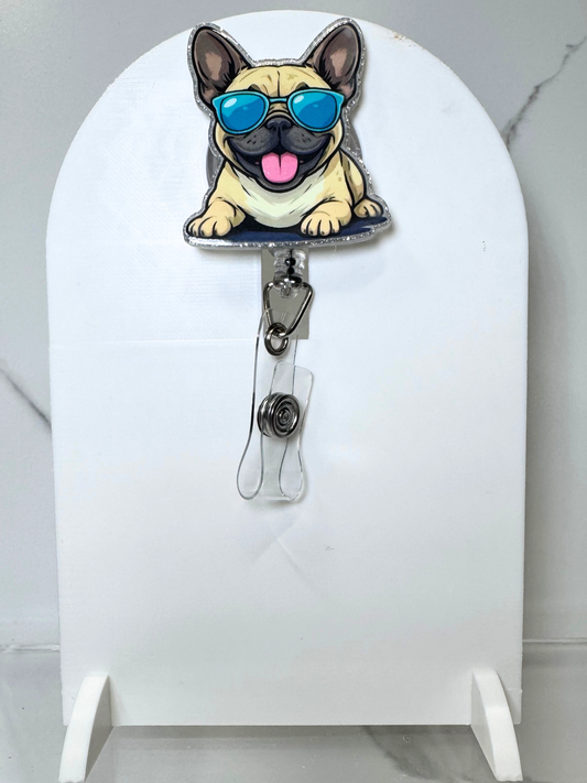 Dog Badge Reel