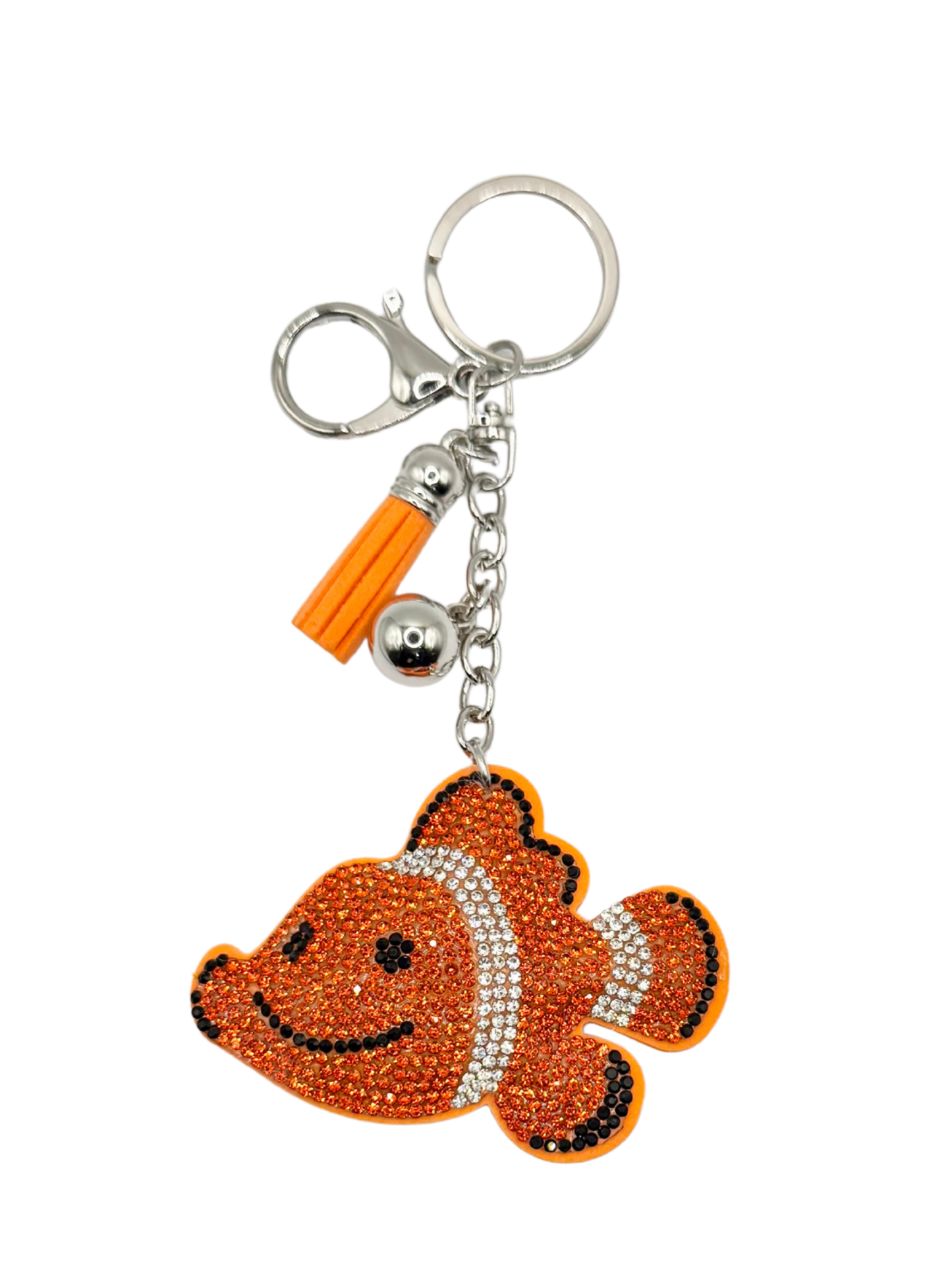 Fish Rhinestone Keychain