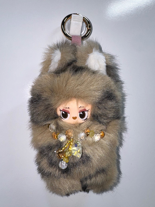 #203 Mini Makeup Fox Labubu