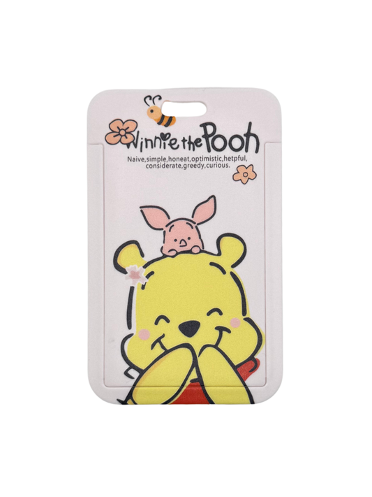 Bear Pig ID Holder