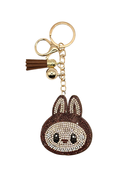 Bubu Rhinestone Keychain
