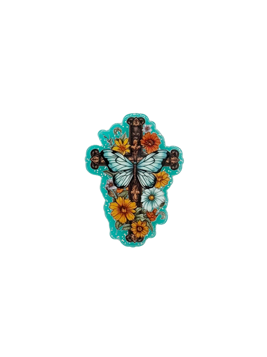 Butterfly Cross Acrylic