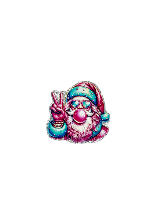 Peace Santa Acrylic