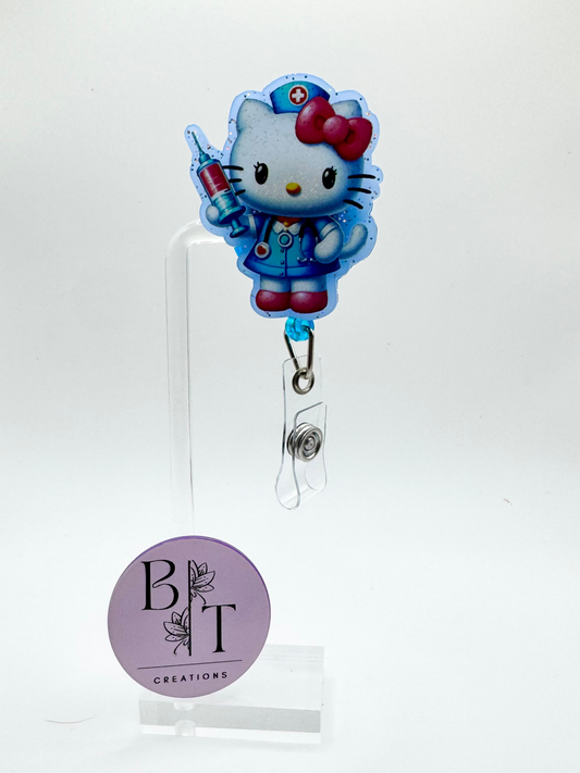 HK Badge Reel W/ Velcro