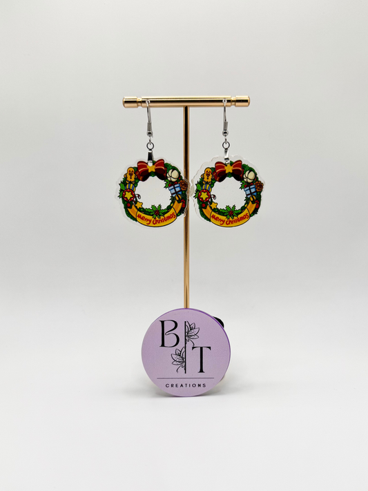 Wreath Earrings