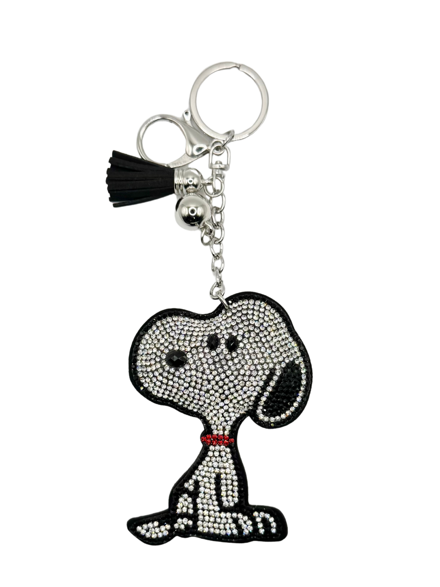 Snoopy Rhinestone Keychain