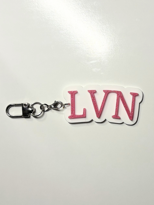 #4 LVN Keychain