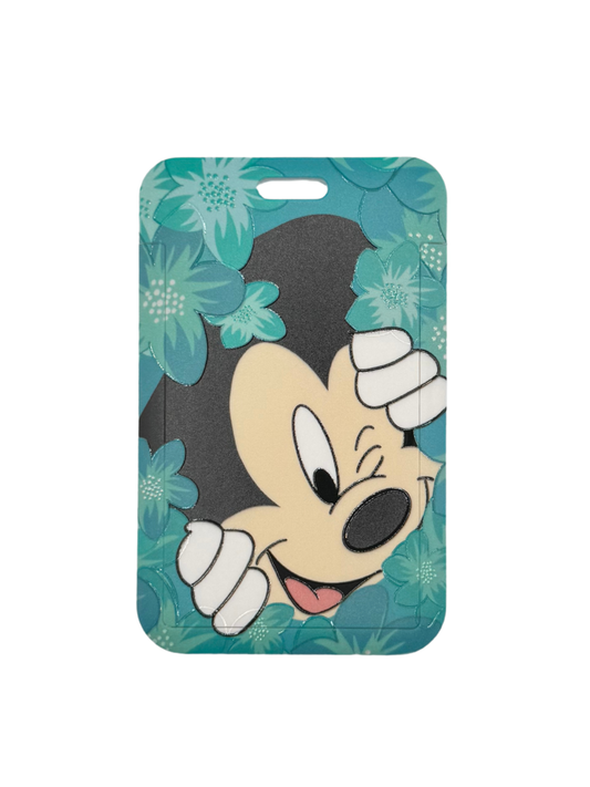 Flower Mouse ID Holder