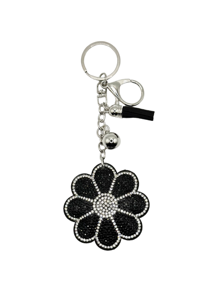 Daisy Rhinestone Keychain