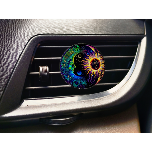 Moon & Sun Car Vent Clip