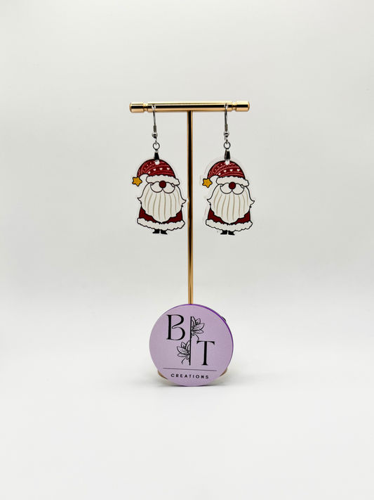 Santa Earrings