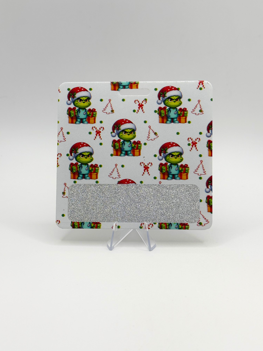 Grinch Badge Buddy