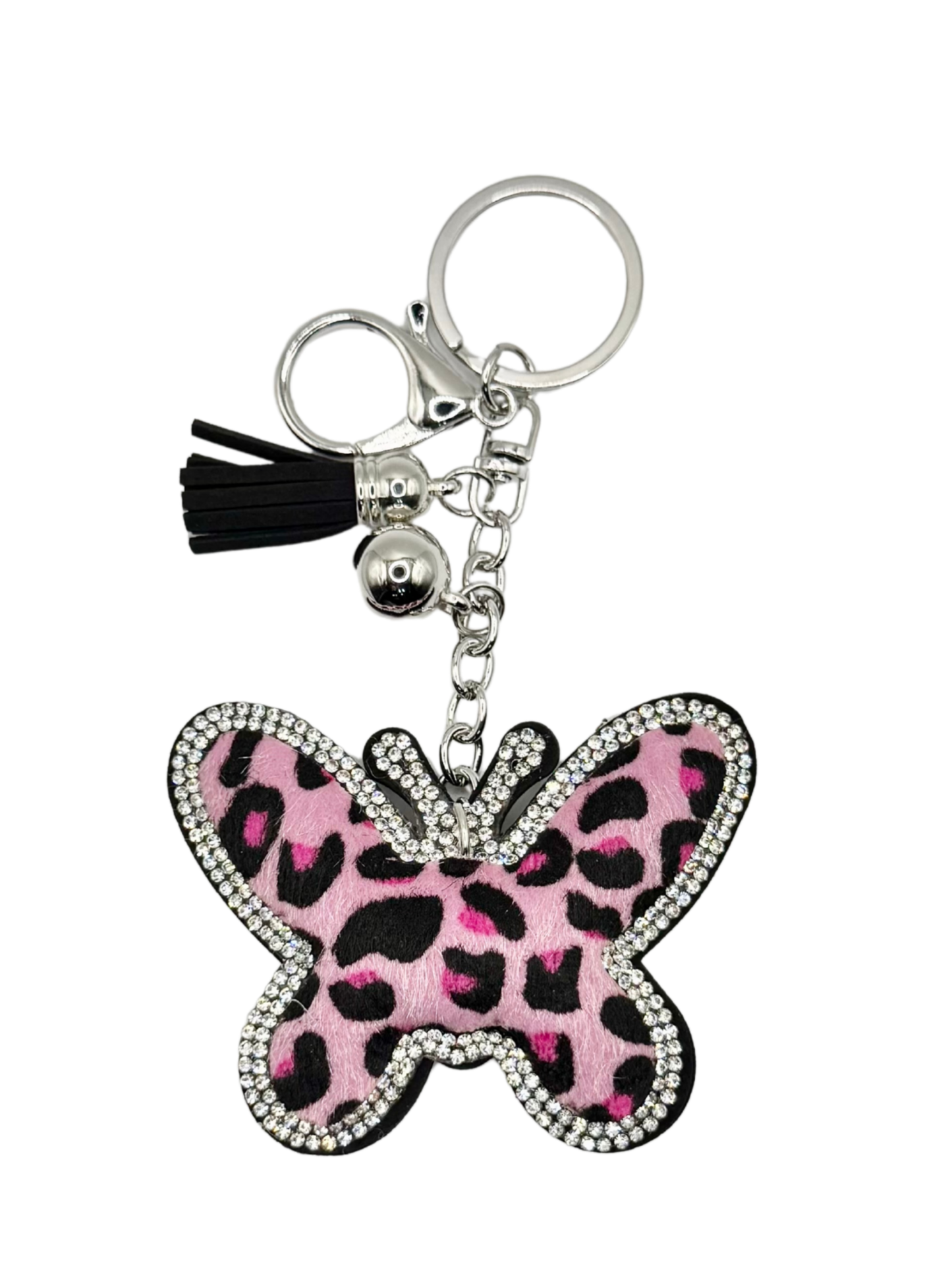 Butterfly Rhinestone Keychain
