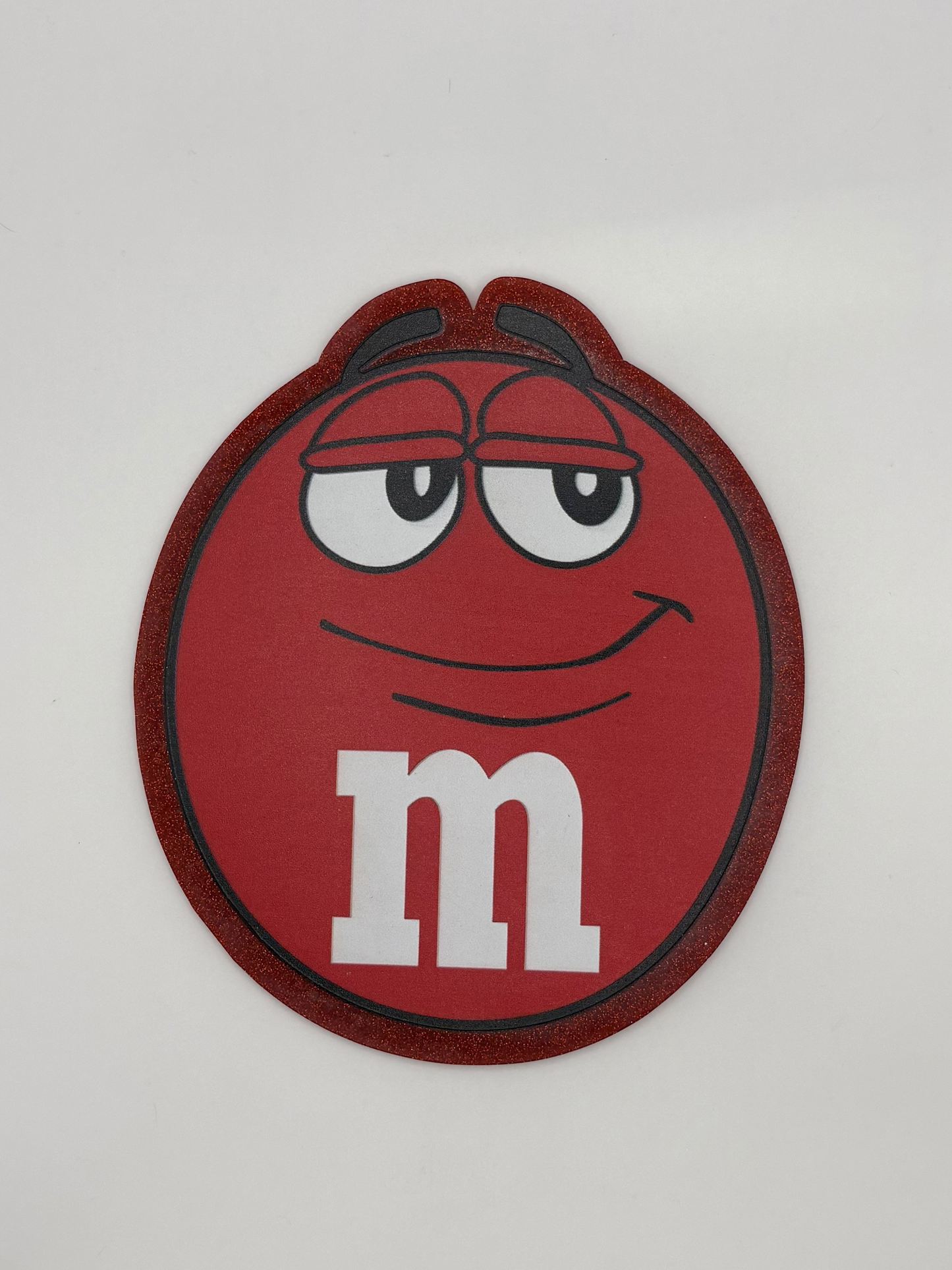 Red M&M Acrylic