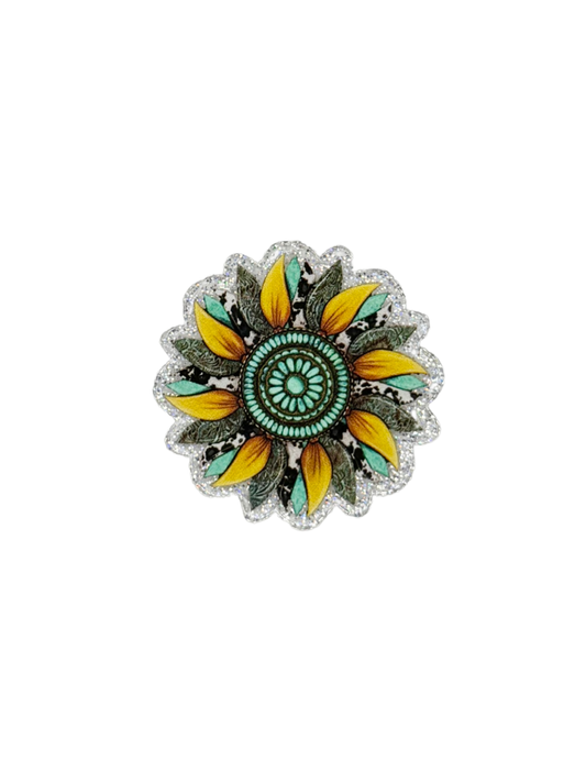 Western Flower Acrylic