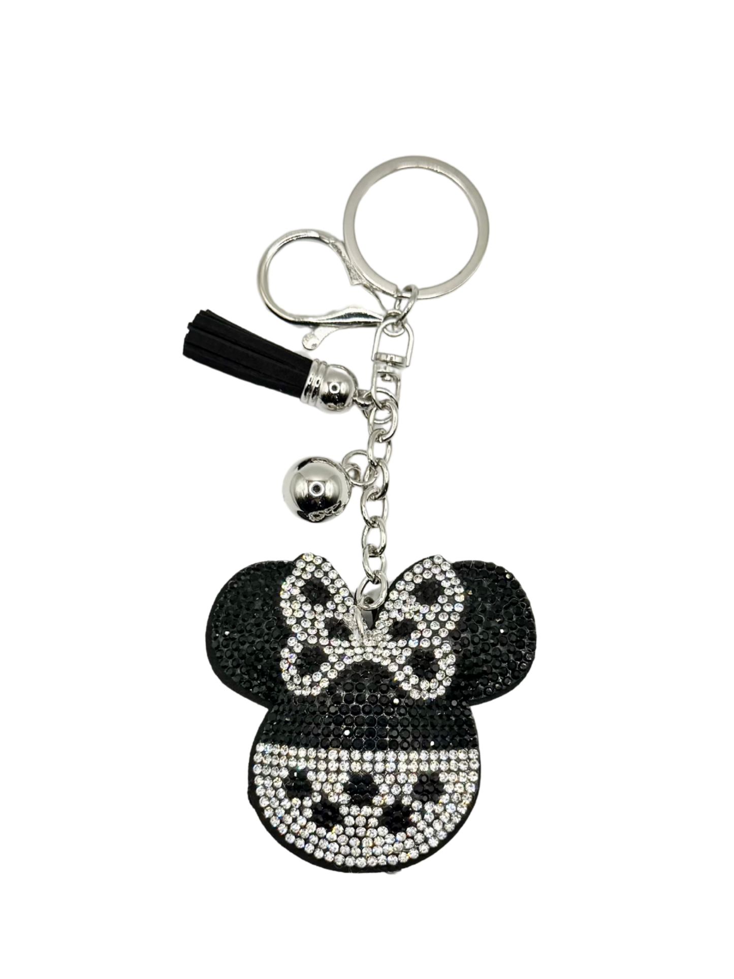 Mouse Rhinestone Keychain