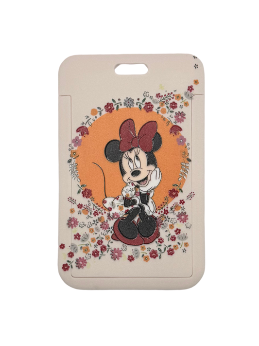Mouse Flowers ID Holder