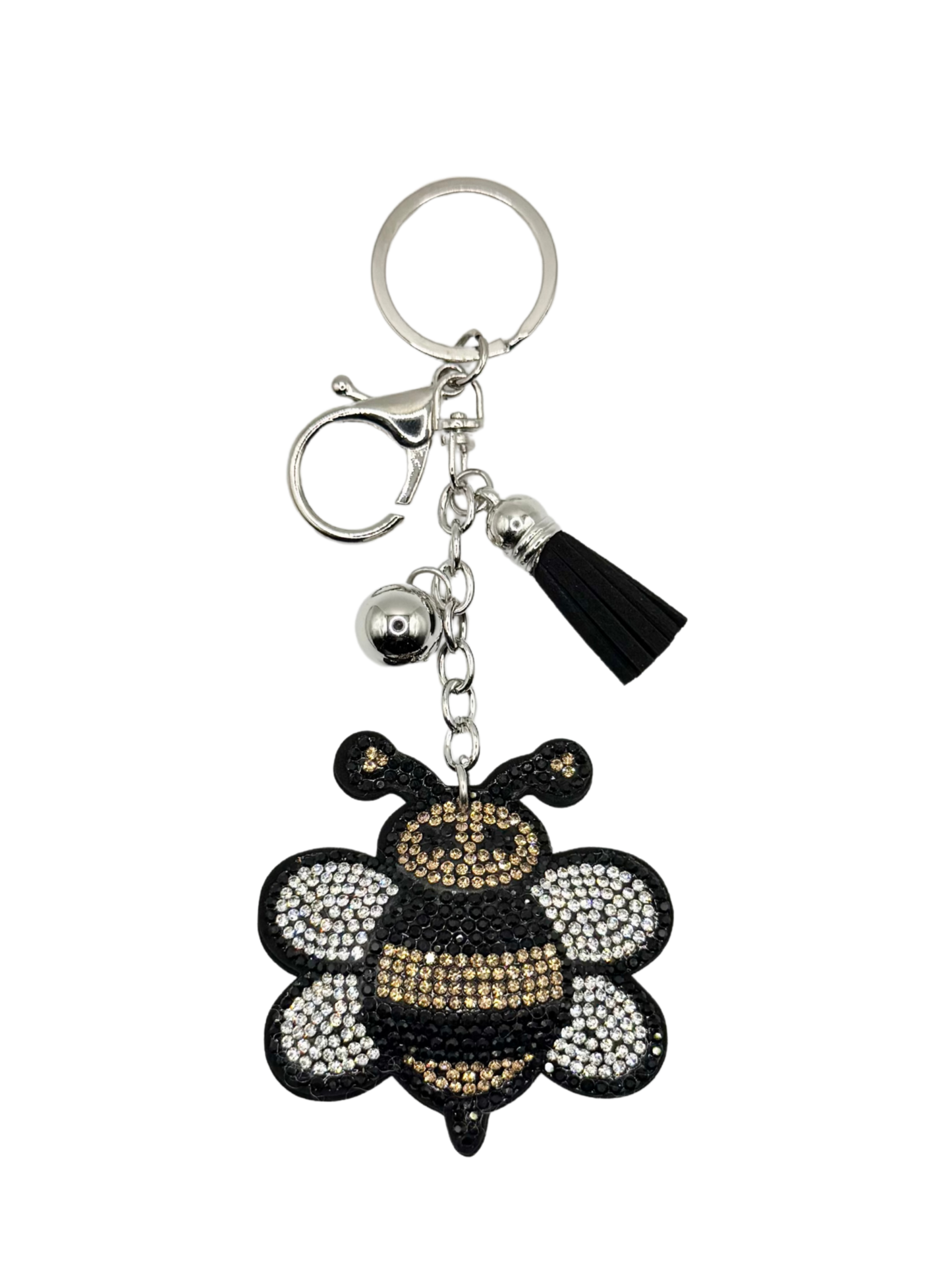 Bee Rhinestone Keychain