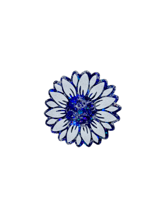 Blue Sunflower Acrylic