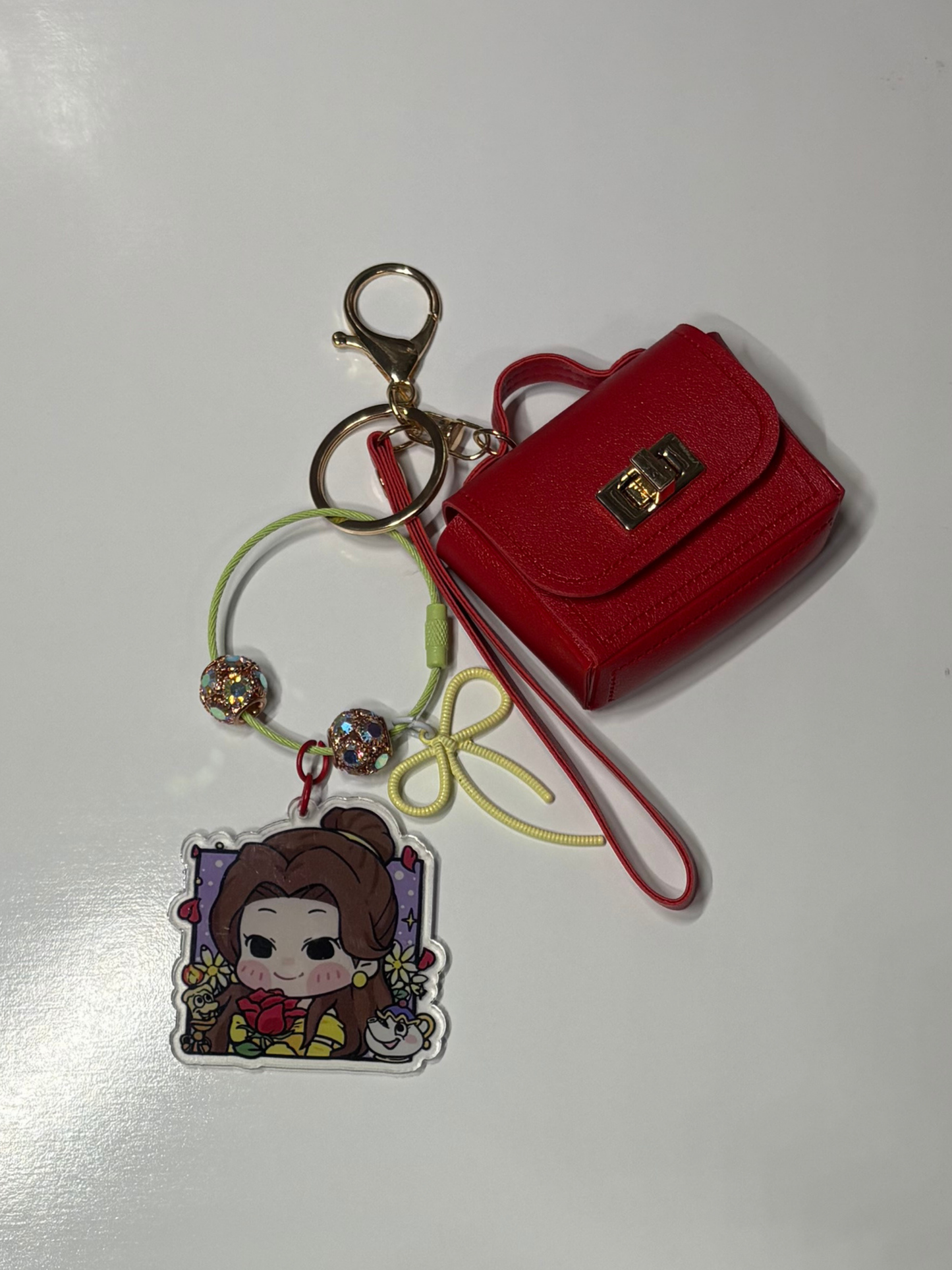 #14 Belle Keychain