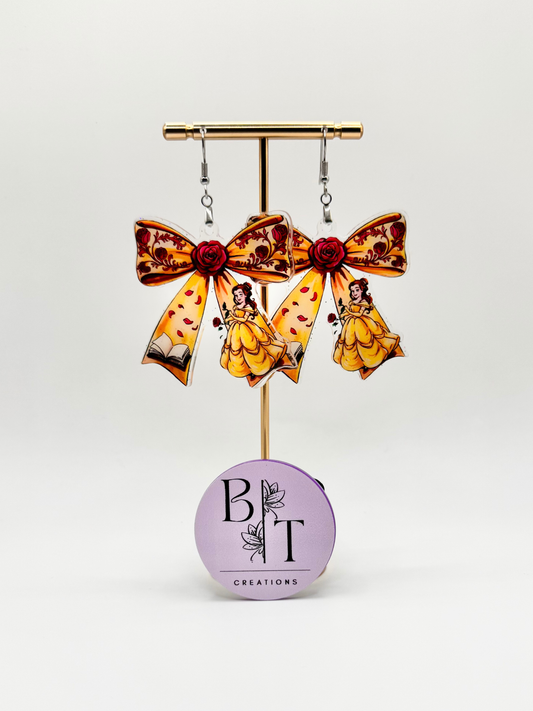 Princess Bow Earrings