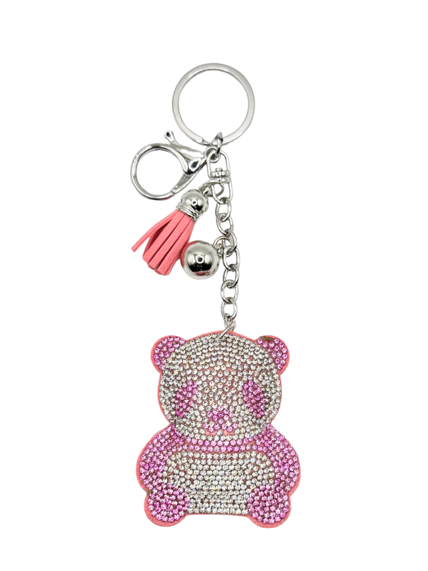 Panda Rhinestone Keychain