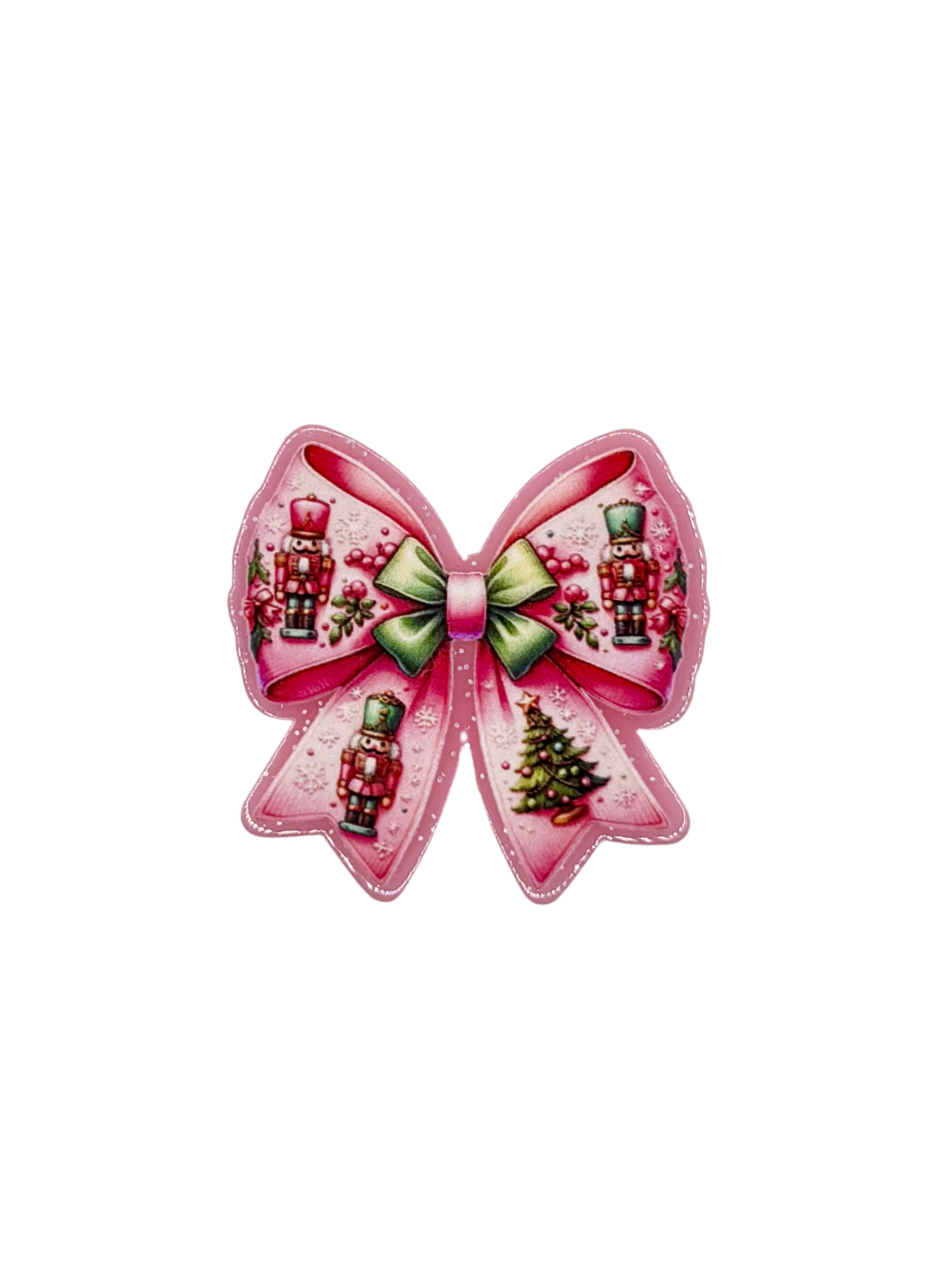 Nutcracker Bow Acrylic