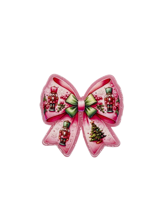 Nutcracker Bow Acrylic