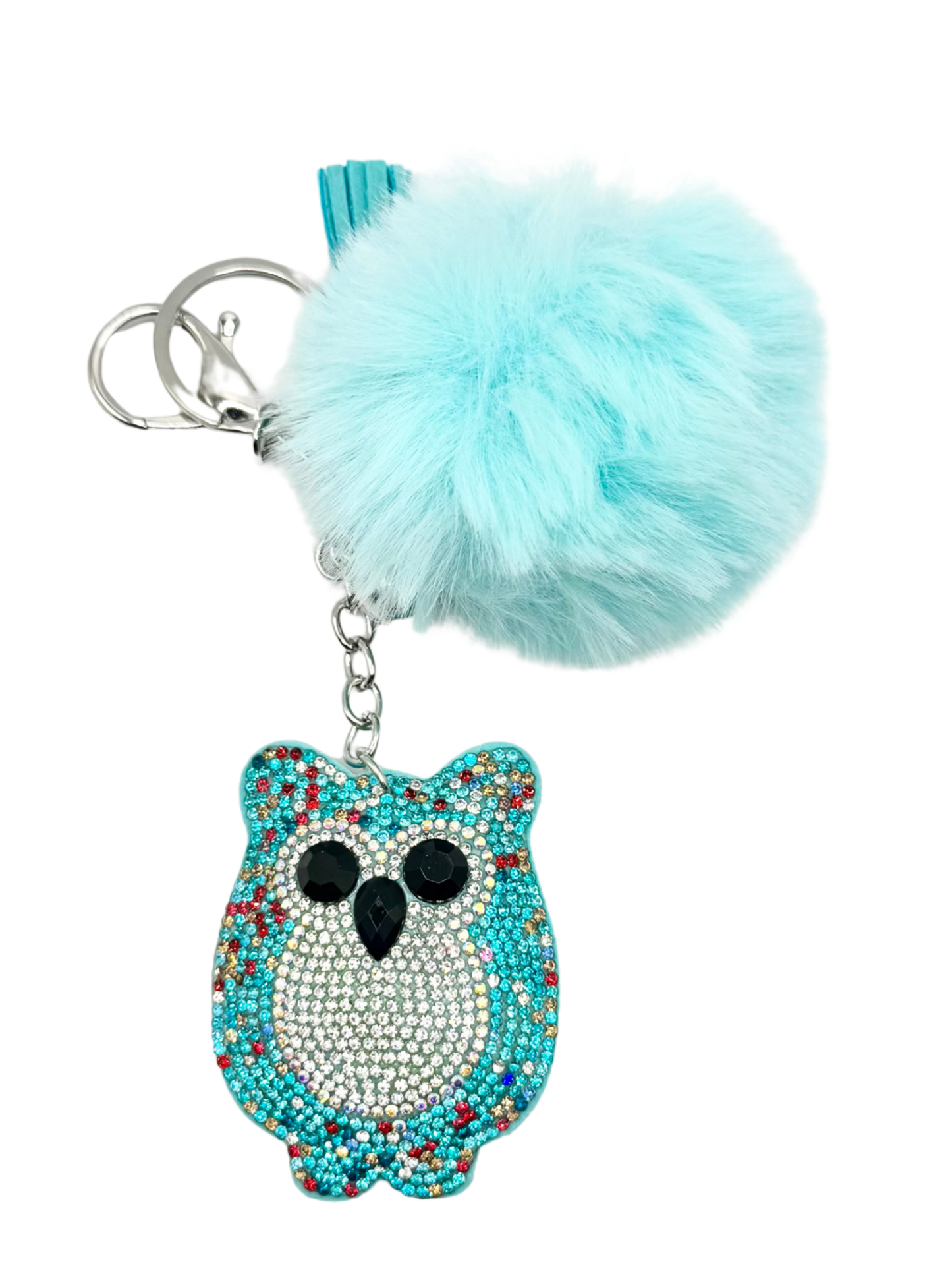 Animal Rhinestone Keychain