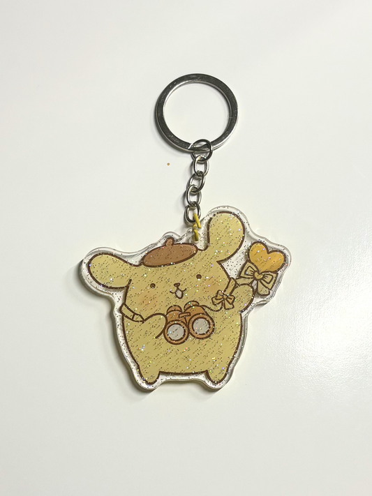 #68 Pompompurin Keychain