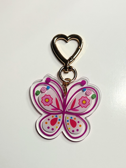 #25 Butterfly Keychain