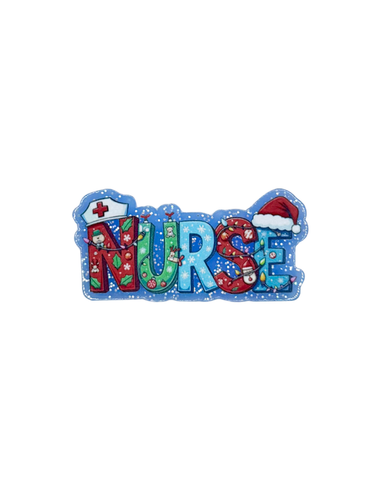 Christmas Nurse Acrylic