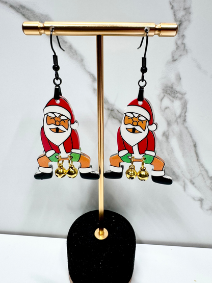 Santa Earrings