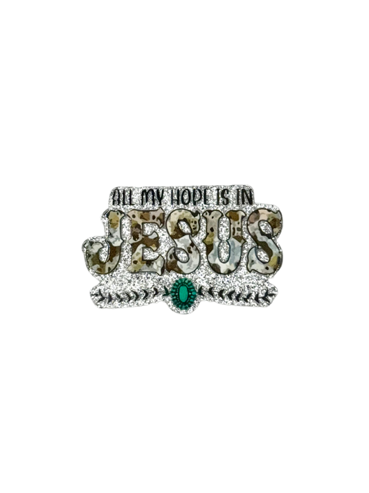All My Hope Is In Jesus Acrylic