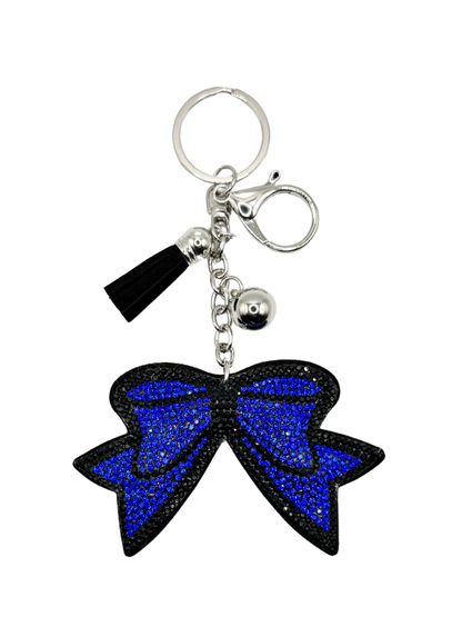 Bow Rhinestone Keychain
