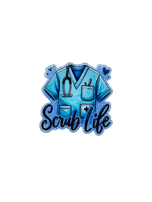 Scrub Life Acrylic