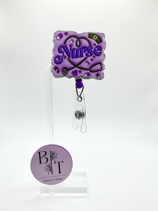 Nurse Badge Reel