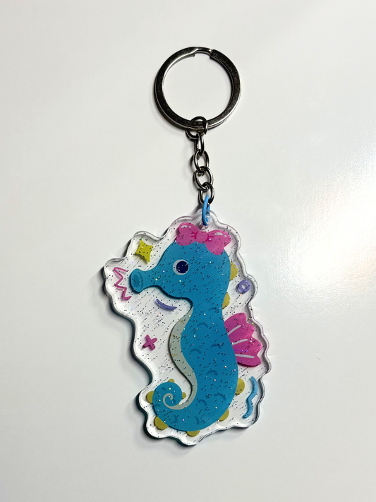 #27 Seahorse Keychain
