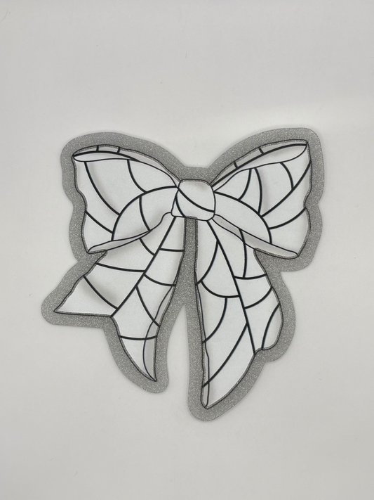 Volleyball Bow Acrylic