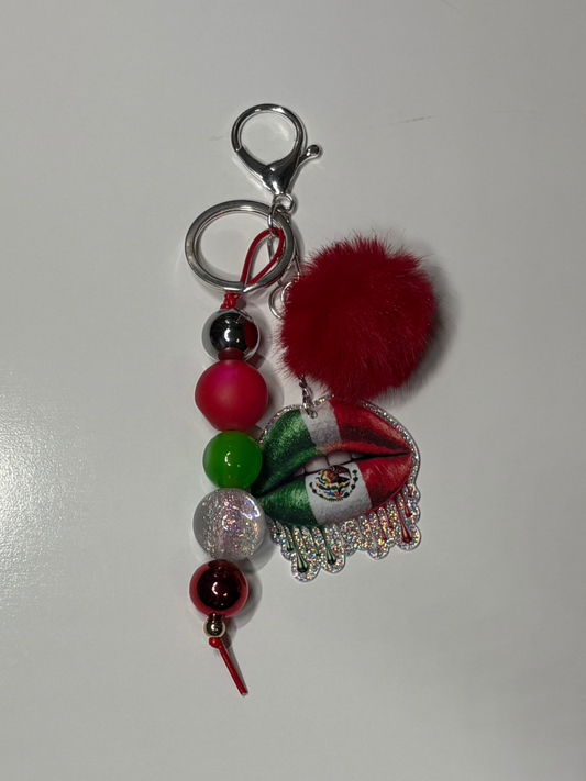 #1 Nationality Keychain