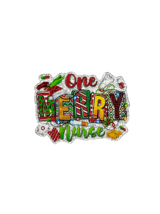 One Merry Nurse Acrylic