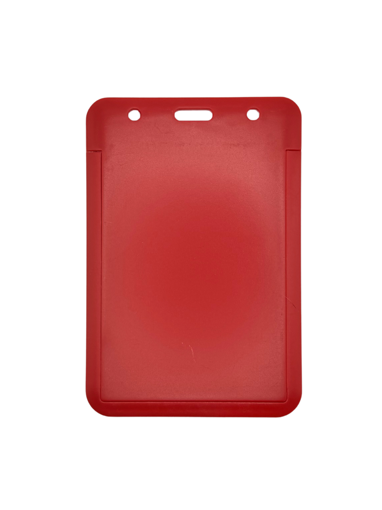 Large Red Badge Holder