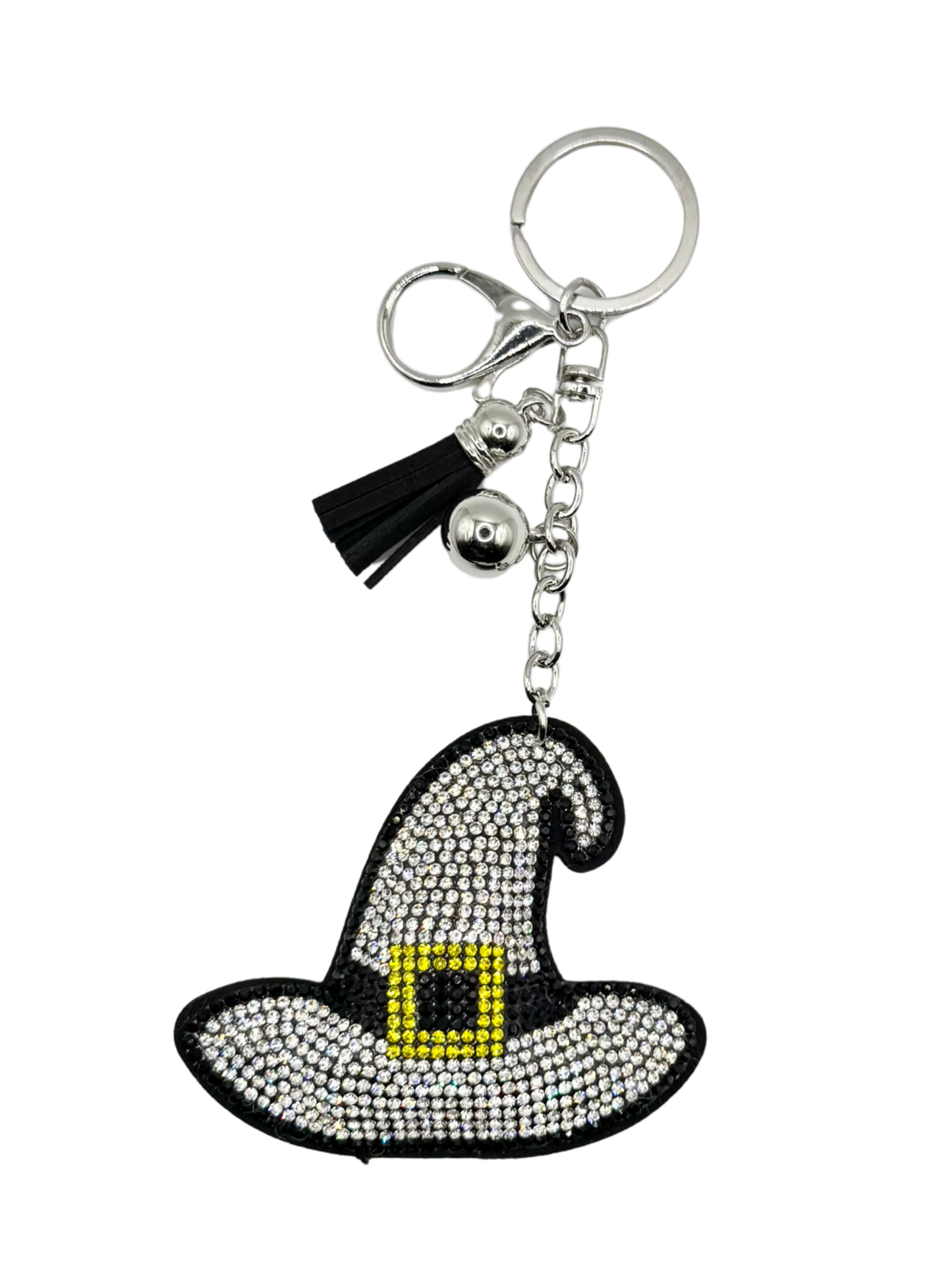 Witch Hat Rhinestone Keychain